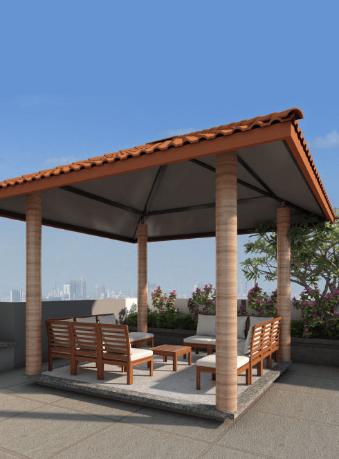 Atharva Heights - Gazebo